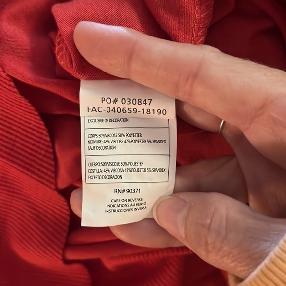 NWT LUG comfy long Sleeve Tee EAT SLEEP LUG REPEAT L large Red RARE! - Picture 7 of 11